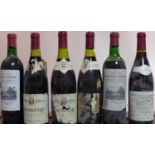 A collection of wine to include two bottles of 1962 Chateau Valrose, three bottles of 1979 Hermitage