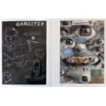 Vic Reeves (British, b.1959), 'Gangster', print, signed, 42 x 29cm, together with a Vic Reeves