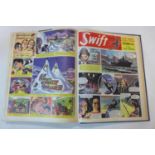 A bound complete year of 1960 Swift Comics