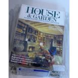 A complete year of vintage House & Gardens 1986 magazines