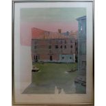 After Patrick Procktor (1936-2003), limited edition print of Venice, 35/350, signed in pencil, 50
