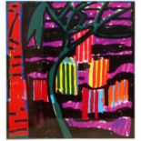 John Hoyland RA (British, 1934-2011), 'The Music', giclee print, artist's proof, signed and dated