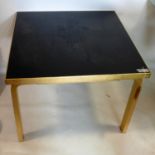 A vintage Alvar Aalto table for Artek, H.60 W.76 D.76cm