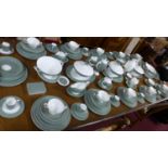 An extensive Wedgwood dinner service, to include plates, side plates, coffee cups, saucers, bowls,