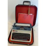 A vintage Erika typewriter