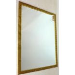 A contemporary gilt mirror, 125 x 101cm