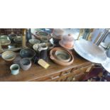 A collection of 20th century English studio pottery, some signed
