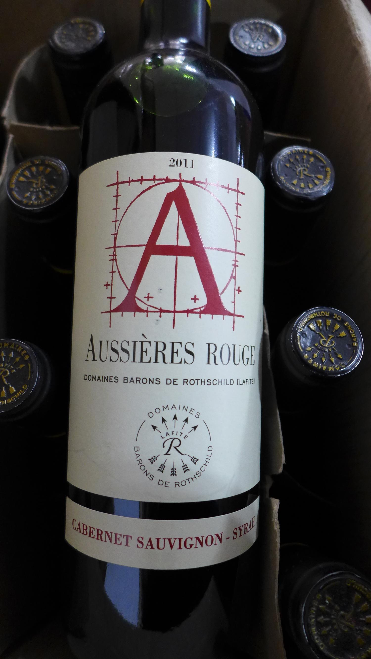 Domaines Barons de Rothschild 'Aussieres' Rouge, 2011, IGP Pays d'Oc, Cabinet Sauvignon-Syrah, 12 - Image 2 of 3