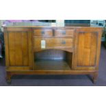 A 'Charles Barr furniture' sideboard, H.87 W.140 D.43cm