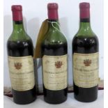 Chateau Grand Corbin, 1959, Saint-Émilion, 3 bottles, 75cl