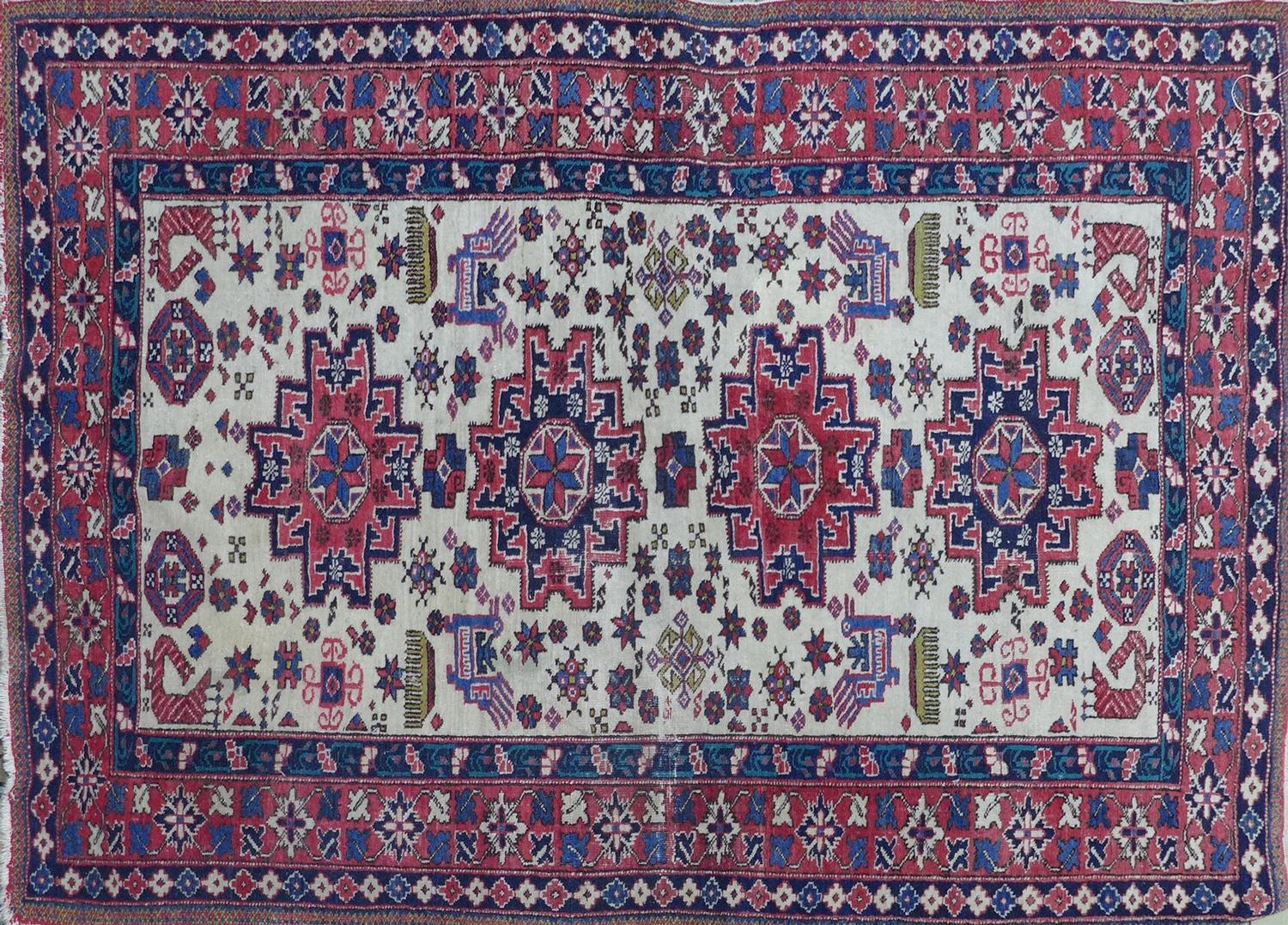 An antique Shirvan Caucasian rug, 168 x 111cm
