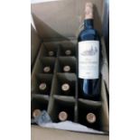 A case of Vieux Chateau Guibeau, 2009, Puisseguin-Saint-Émilion, Grand Vin de Bordeaux, Henri