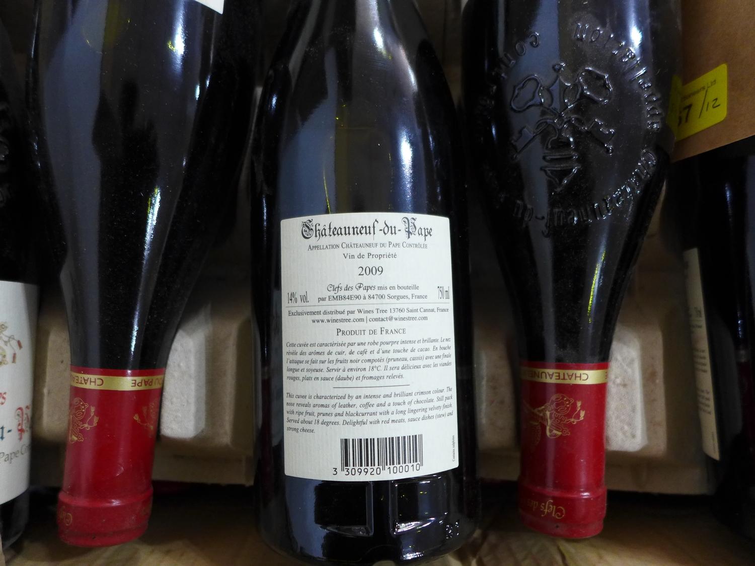 Châteauneuf De Papes, 2009, Clefs de Papes, Paul Avery, 75cl, 12 bottles - Image 3 of 3