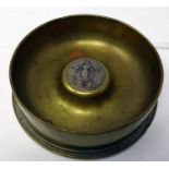 A trench art shell case ashtray