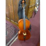 A Hungarian cello with carry case