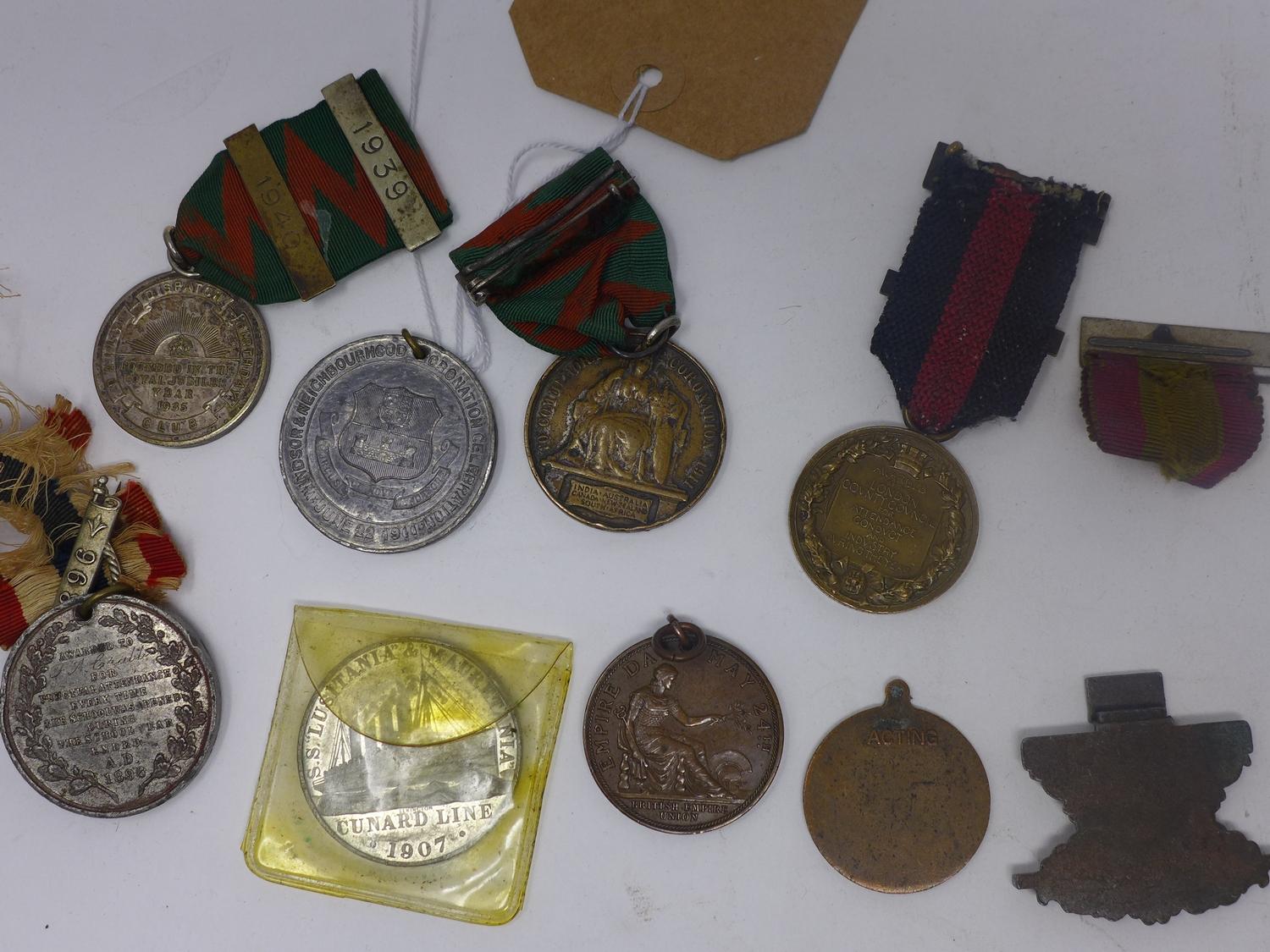 A collection of nine assorted medals (9) - Image 2 of 2