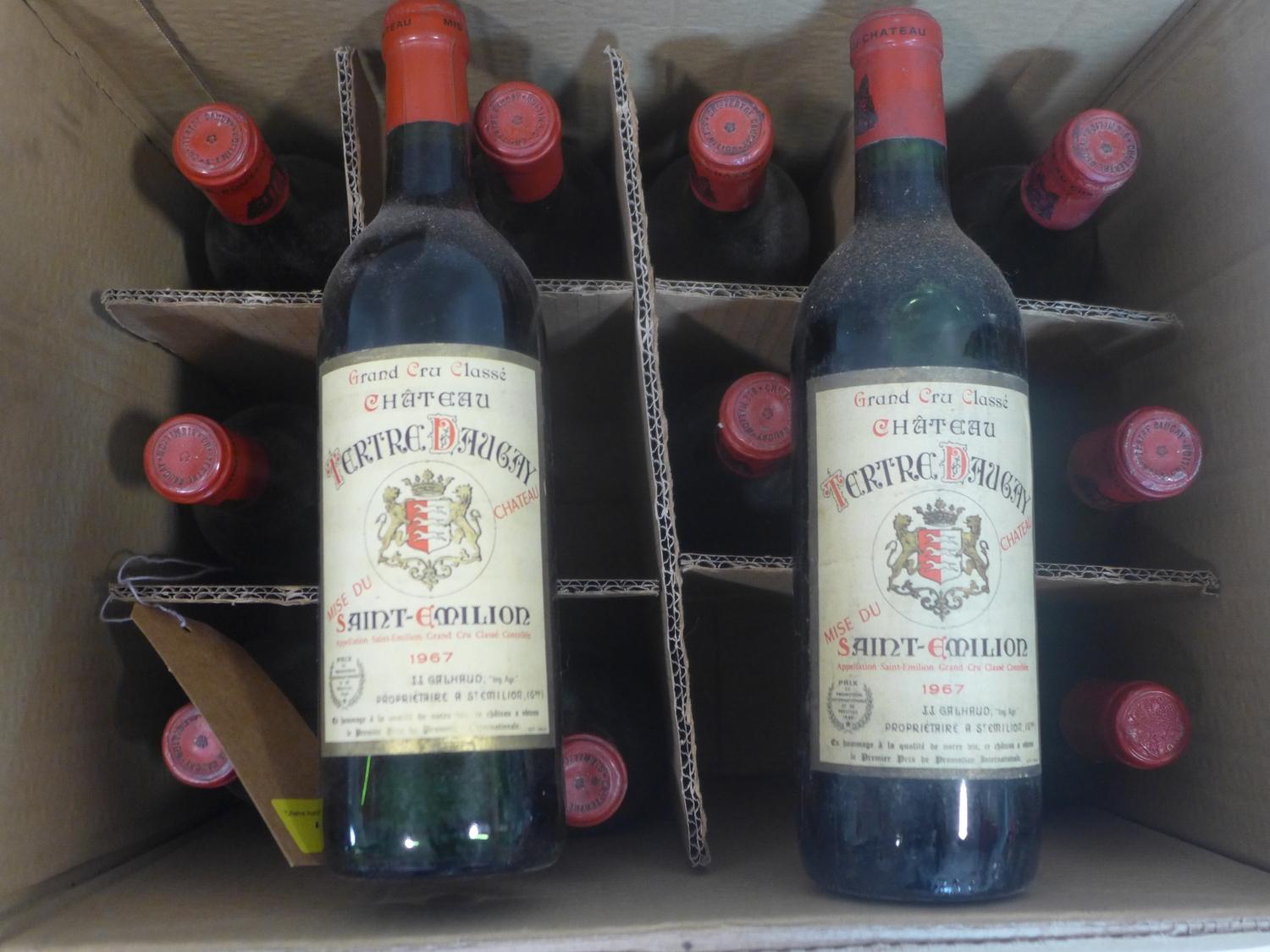 Chateau Tertre Daugay, 1966, Saint-Emilion Grand Cru, France, 750ml, 12 bottles
