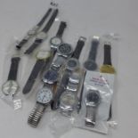 A collection of gentleman's dress watches