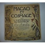 An early 20th century copy of Macao & Cosmage Ou L'Experience Du Bonheur
