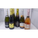 A collection of Prosecco, to include 3 bottles of Casa D'Amello Prosecco Brut; 2 bottles of