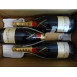 A box of 3 Moët & Chandon Impérial Brut Magnum Champagne, 1500ml, (3 bottles)