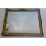 A modern gilt mirror, 83 x 104cm