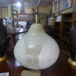 A Rye pottery lamp