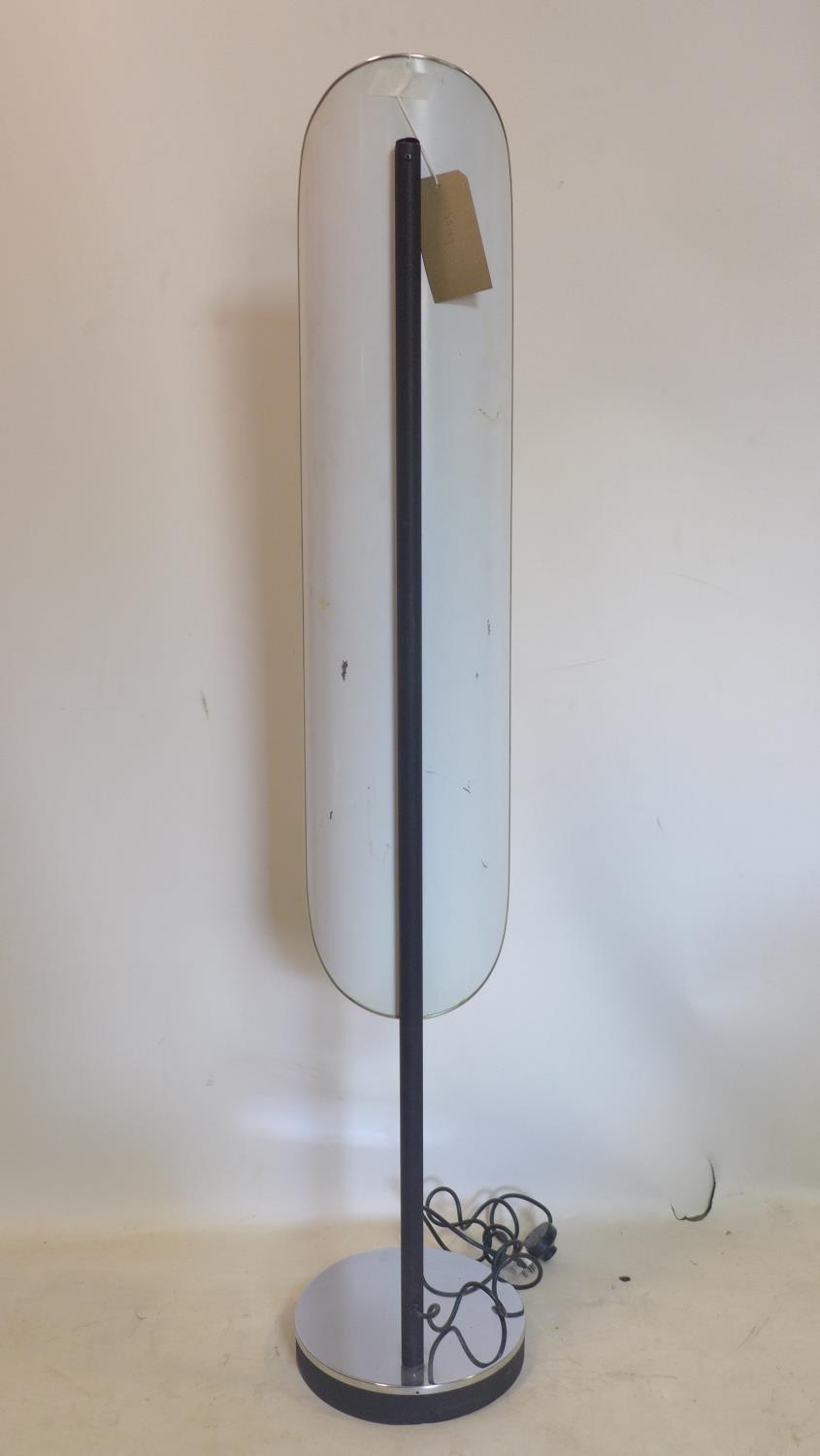 A 1960/70's floor standing lamp, with 3 lights and enamel shade, H.146cm - Image 3 of 3