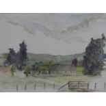 20th century school, 'Glentanar Chapel', landscape scene, watercolour, framed and glazed, signed '