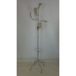 A contemporary coat and hat stand from the Conran shop, H.182cm