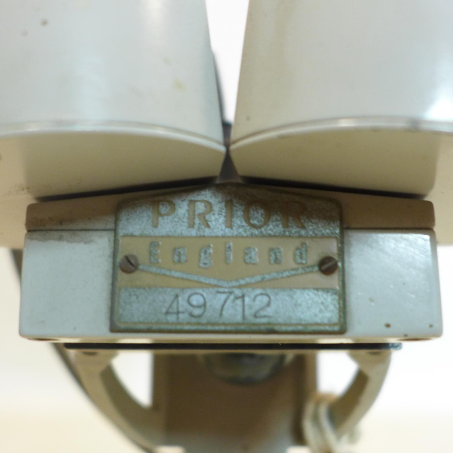 A vintage 'Prior' electric microscope - Image 3 of 3