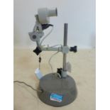 A vintage 'Prior' electric microscope