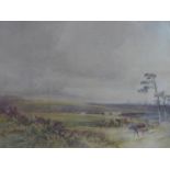 W. H. Pigott, Cattle in a rural landscape, watercolour, signed lower left, framed and glazed30 x