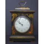 A chinoiserie decorated mantel clock, with French movement, the Arabic dial signed 142 Jays 44