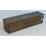 A Gamages all England Special Croquet box, H.27 W.104 D.28cm