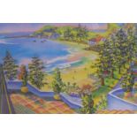 Allan Ashley (Australian school), 'The Central Coast', 'Terrigal Beach', signed in pencil,