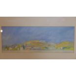 L. Hicko, A landscape scene of Paros, Greece, gouache, signed and dated '85, framed and glazed, 12 x