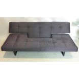 A contemporary 3 seater sofa bed by Innovation Denmark, W.201 D.110cm