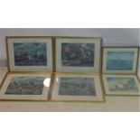 A set of four early Victorian hand-coloured engravings after Henry Alken of 'The First Steeple-Chase