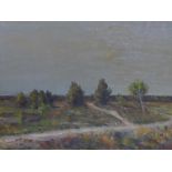 J. Verswijfel (20th century Dutch school), Landscape, oil on board, signed lower right, 48 x 55cm