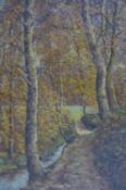 Burchard Theodoor Paets (1872-1938), Autumn Forest, oil on canvas, signed lower right, 47 x 43cm