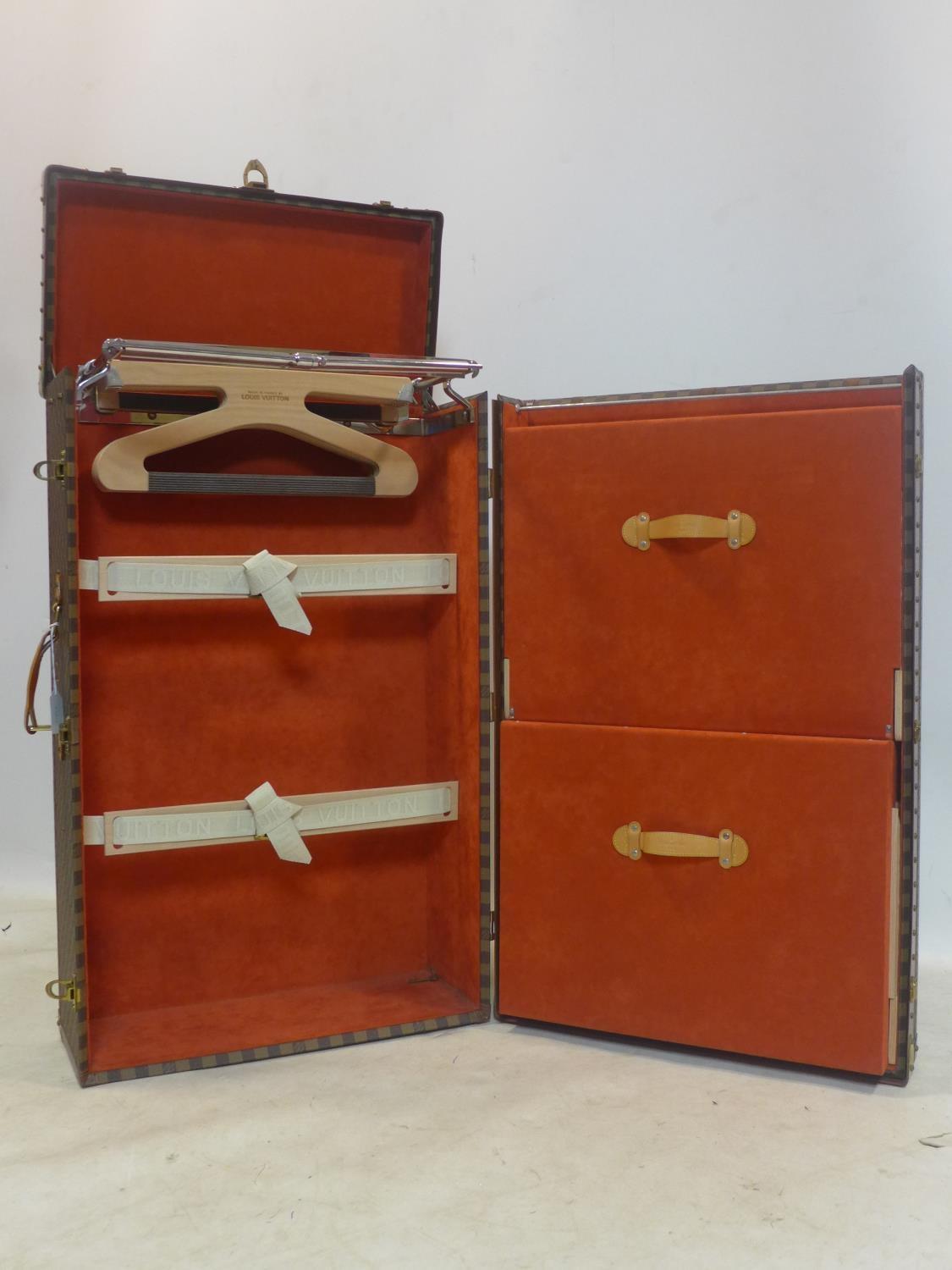 A Louis Vuitton travelling wardrobe, H.92 W.55 D.30cm - Image 2 of 11