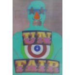 William Blanchard, 'Unfair', limited edition mixed media print, signed and numbered 30/30 in pencil,