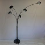 A 'Giraffe' 5 light standard lamp