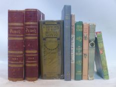 A collection of books to include Punch, or the London Charivari, 1918, Punch, or the London