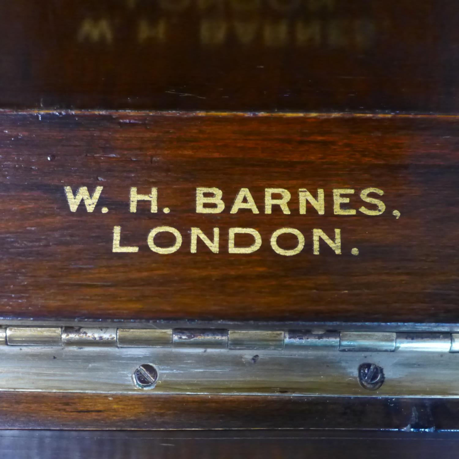 An early 20th century walnut gramophone cabinet, H.90 W.84 D.50cm - Image 4 of 5