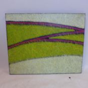 Yvonne Mills-Stanley, 'Grass Tracks I', oil on linen, 61 x 76cm