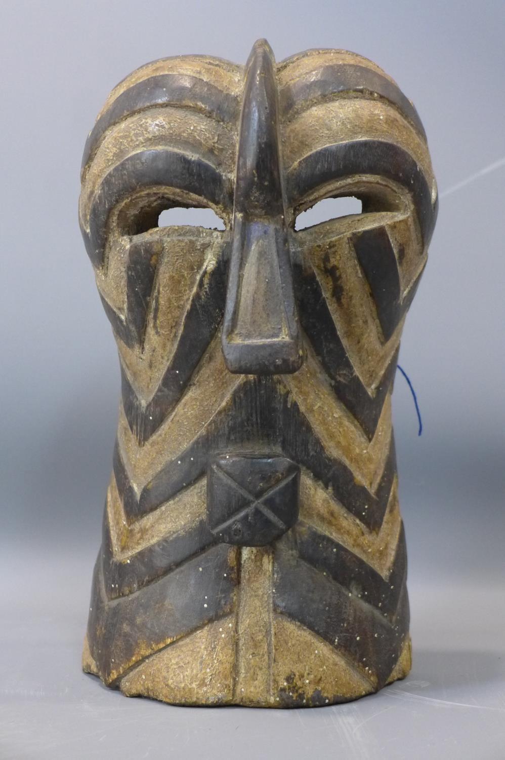 African Tribal mask from the Songye people, DRC