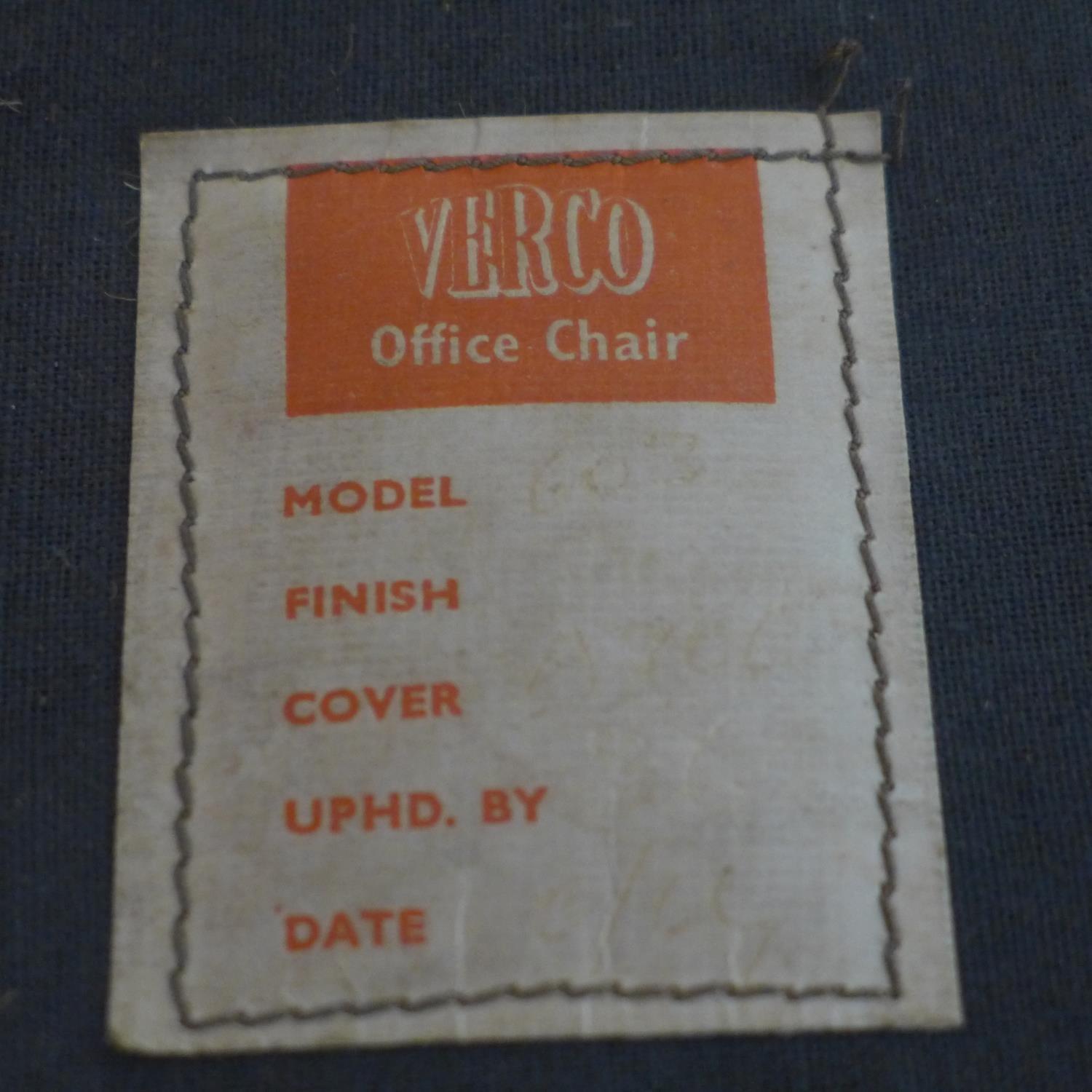 A vintage oak armchair by Verco - Image 5 of 5