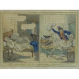 WITHDRAWN- A set of 7 early 19th century hand-coloured engravings, 'The Pleasures of an Agreeable